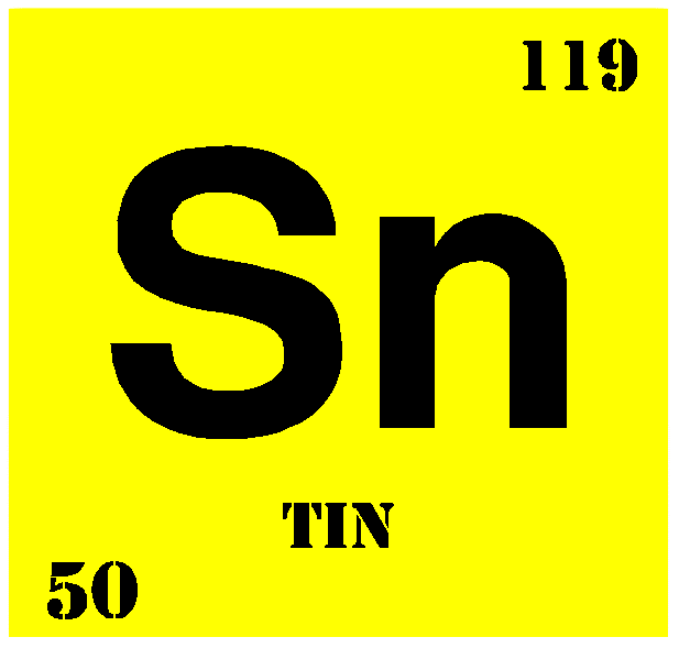 Image result for tin chemical symbol